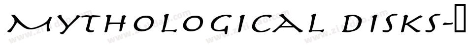 Mythological Disks字体转换